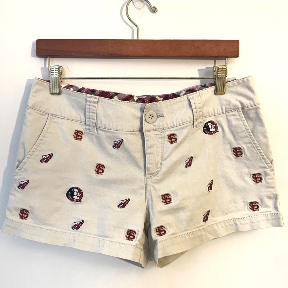 ✨FSU Logo Embroidered Gameday Shorts